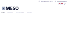 Tablet Screenshot of meso.biz